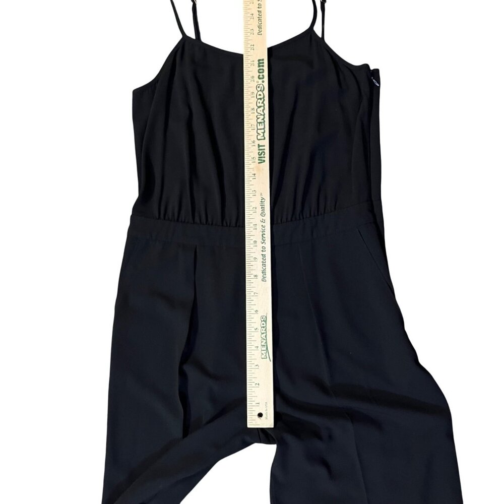Banana Republic Black Jumpsuit Women’s 2 Sleeveless Side Zip Used - Picture 10 of 13